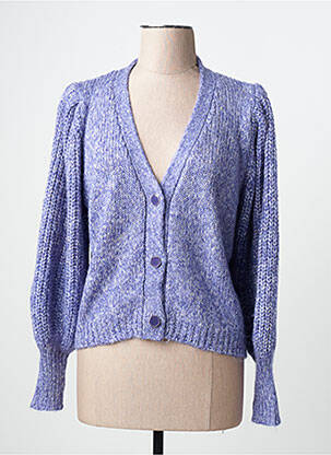 Vestă cu mâneci lungi albastru ONLY femme