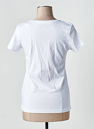 Tricou alb MONSIEUR TSHIRT femeie