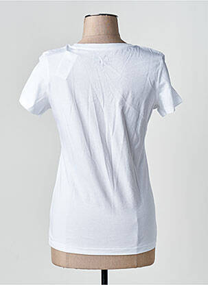 Tricou alb MONSIEUR TSHIRT femeie