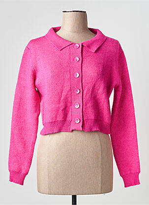 Vestă cu mâneci lungi roz MOLLY BRACKEN femme