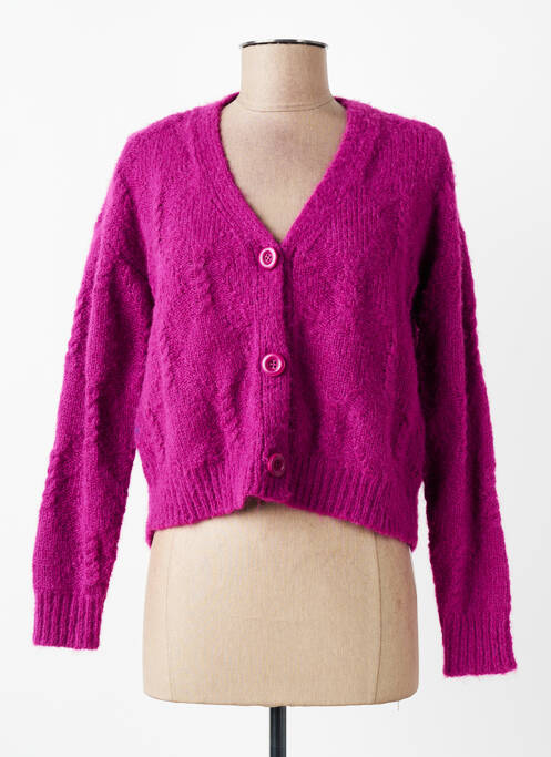 Vestă cu mâneci lungi violet VERO MODA femme