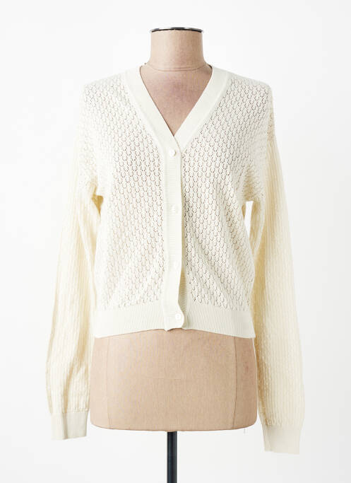 Vestă cu mâneci lungi bej JACQUELINE DE YONG femme