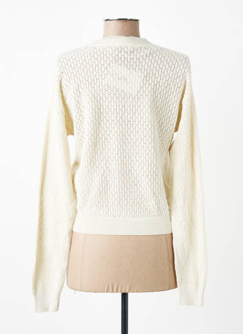 Vestă cu mâneci lungi bej JACQUELINE DE YONG femme