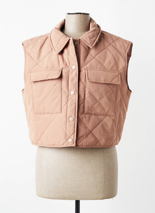 Palton scurt maro JACQUELINE DE YONG femme