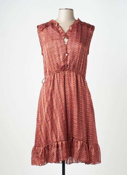 Rochie midi portocaliu MOLLY BRACKEN femme