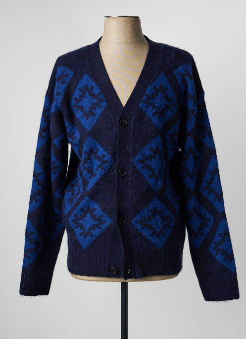 Vestă cu mâneci lungi albastru JACK & JONES homme