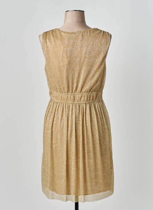 Rochie scurtă auriu NAF NAF femme