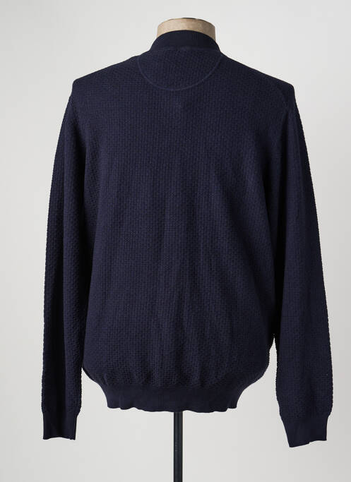 Vestă cu mâneci lungi albastru FYNCH-HATTON homme