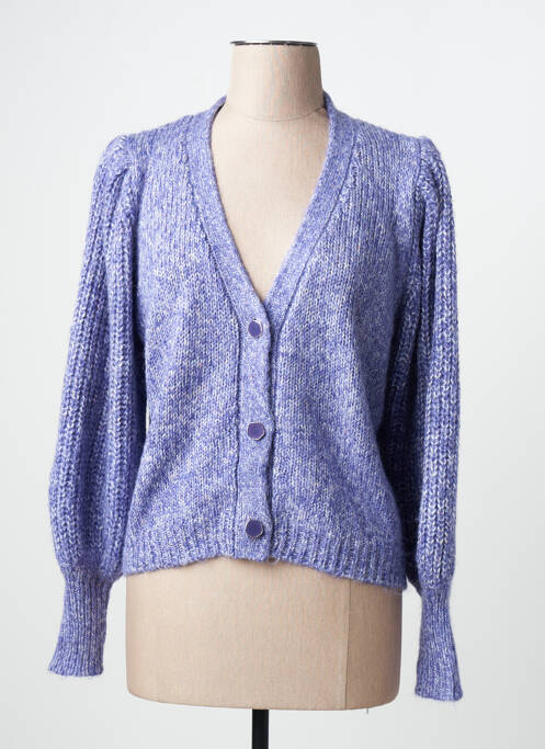 Vestă cu mâneci lungi albastru ONLY femme