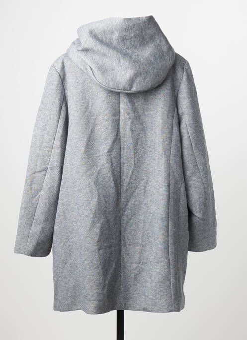 Palton lung gri DIVERSE femme