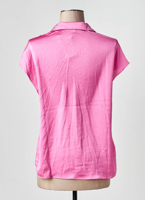 Cămașă cu mâneci scurte roz DIVERSE femme