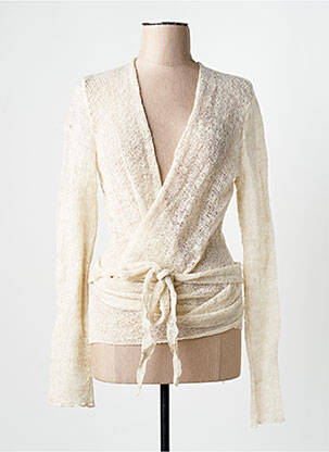 Pulover bej NÜ femme