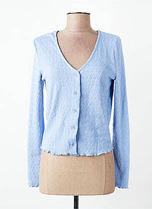 Vestă cu mâneci lungi albastru MANGO femme