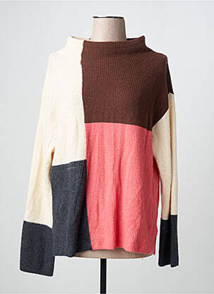 Pulover cu guler înalt multicolor TOM TAILOR femeie
