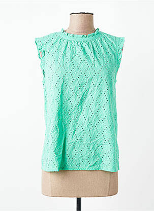 Top verde STREET ONE femme