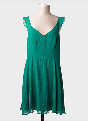 Rochie midi verde NAF NAF femeie