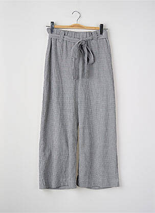 Pantalon larg gri MANGO femme