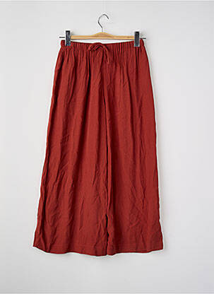 Pantalon larg roșu MANGO femme