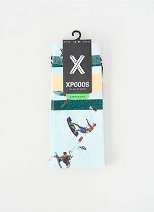 Șosete verde XPOOOS homme