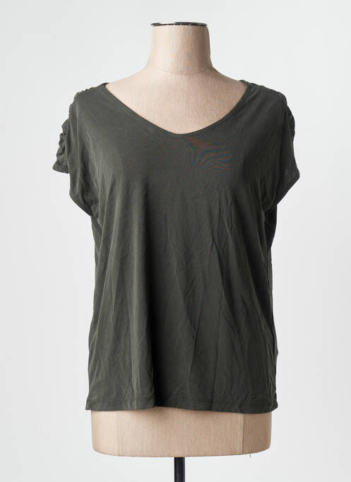 Top verde STREET ONE femme