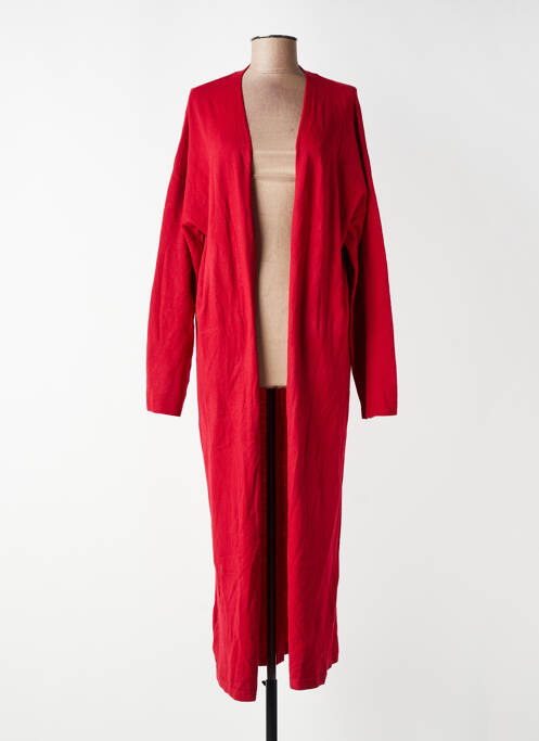 Vestă cu mâneci lungi roșu MANGO femme