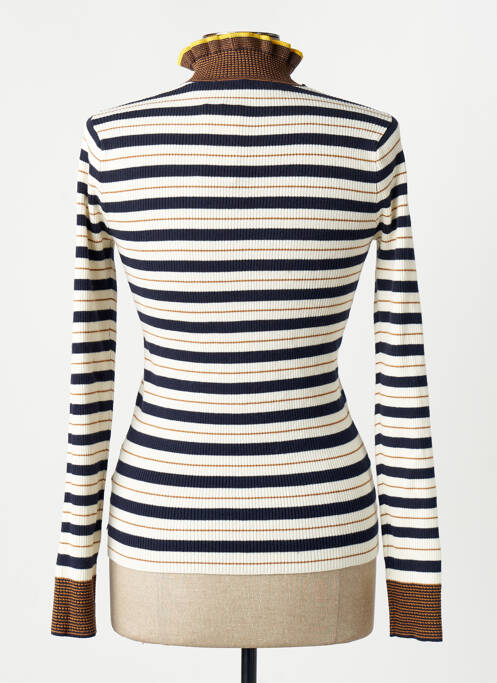 Pulover cu guler înalt bej SCOTCH & SODA femme