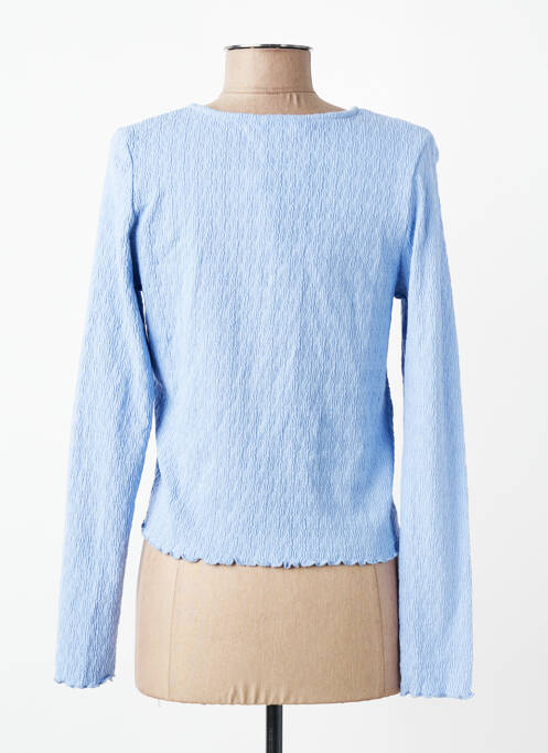 Vestă cu mâneci lungi albastru MANGO femme