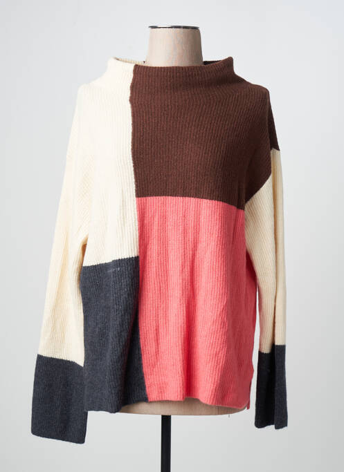 Pulover cu guler înalt multicolor TOM TAILOR femme