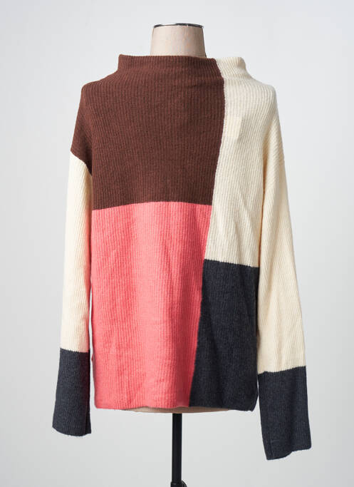 Pulover cu guler înalt multicolor TOM TAILOR femme