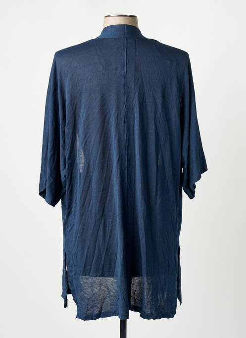 Vestă cu mâneci lungi albastru TOM TAILOR femme