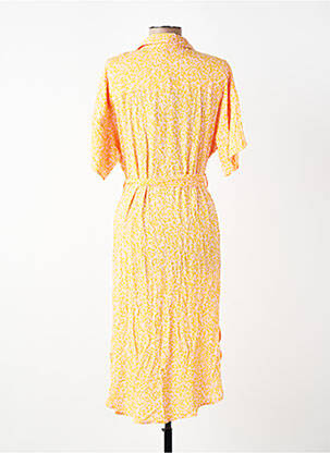 Rochie midi roz VERO MODA femeie
