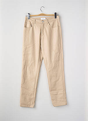 Pantalon drept bej VILA femeie