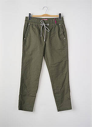 Pantalon slim verde STREET ONE femeie