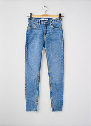 Blugi skinny albastru MANGO femeie