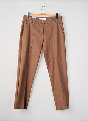 Pantalon chino maro BRAX femme