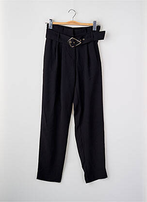 Pantalon drept negru MORGAN femme