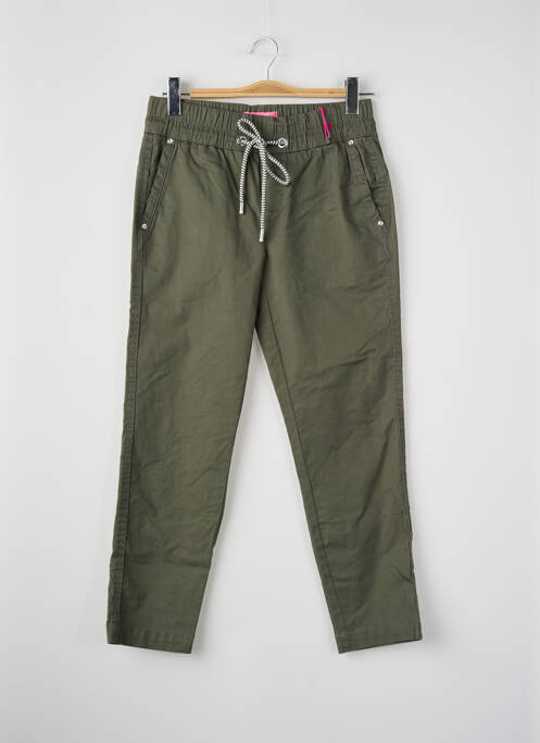 Pantalon slim verde STREET ONE femme