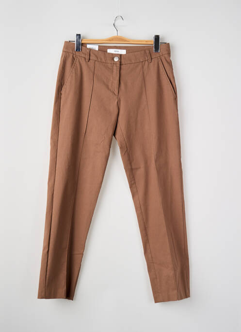 Pantalon chino maro BRAX femme