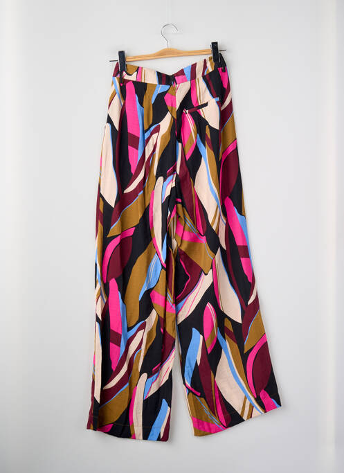 Pantalon larg alb PULZ femme