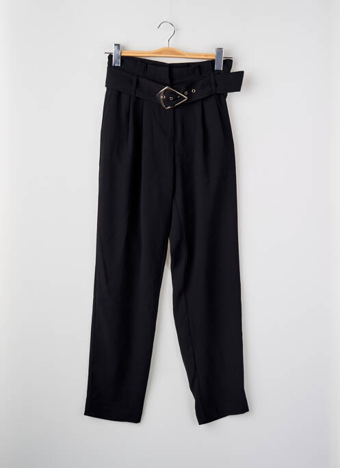 Pantalon drept negru MORGAN femme