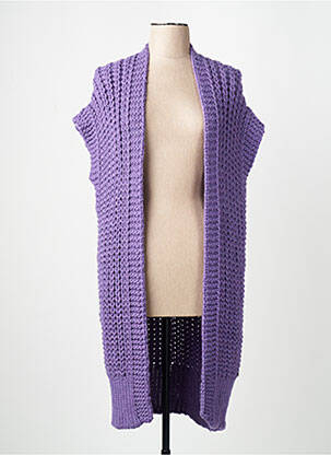Vestă fără mâneci violet AMELIE & AMELIE femeie