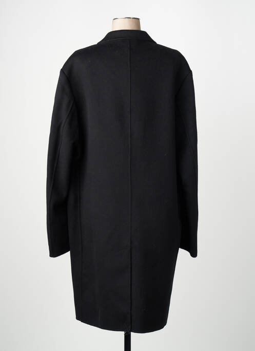 Palton lung negru MANGO homme