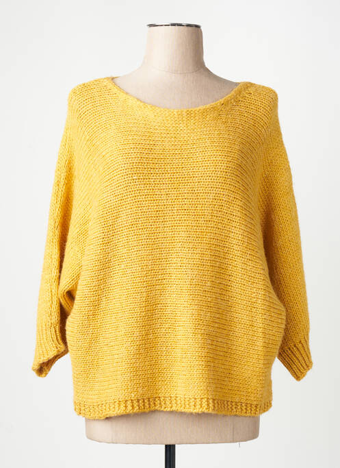 Pulover galben MORE & MORE femme