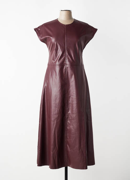 Rochie lungă roșu ASTRID BLACK LABEL femme