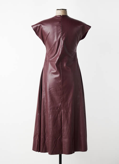 Rochie lungă roșu ASTRID BLACK LABEL femme