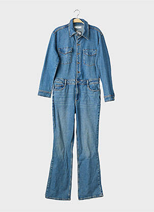 Salopetă-pantalon albastru MANGO femme