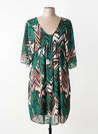 Rochie midi verde TERRA DI SIENA femme