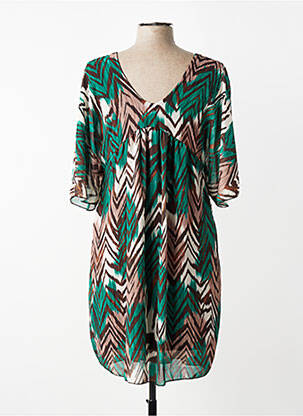 Rochie midi verde TERRA DI SIENA femeie