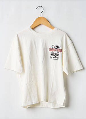 Tricou ecru NAME IT băiat