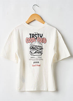 Tricou ecru NAME IT băiat